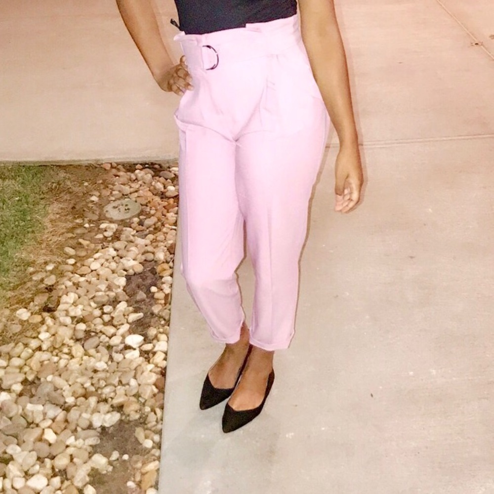 Pink Topshop Pants